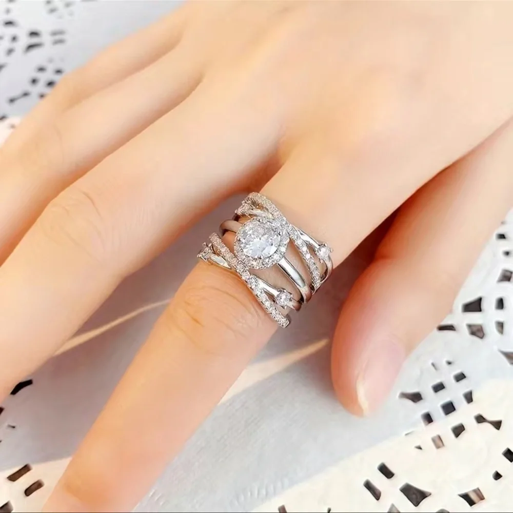 Cute Multi- Layer Women's Ring 💍